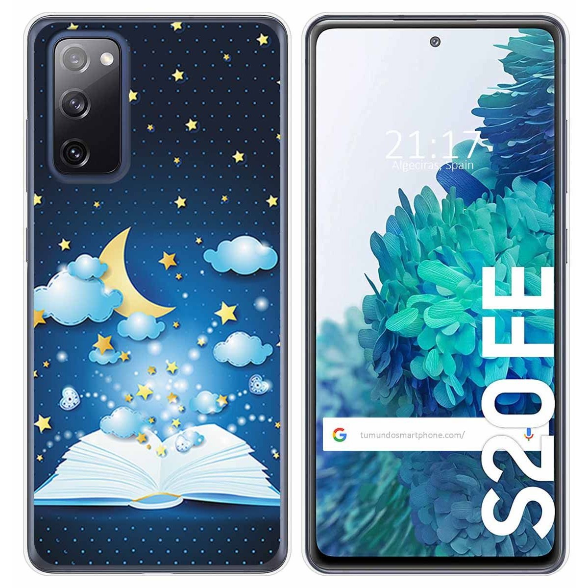 Funda Gel Tpu para Samsung Galaxy S20 FE diseño Libro Cuentos Dibujos