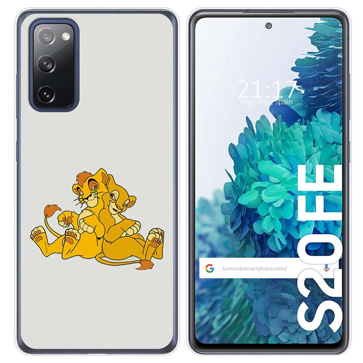 Funda Gel Tpu para Samsung Galaxy S20 FE diseño Leones Dibujos