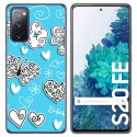 Funda Gel Tpu para Samsung Galaxy S20 FE diseño Mariposas Dibujos