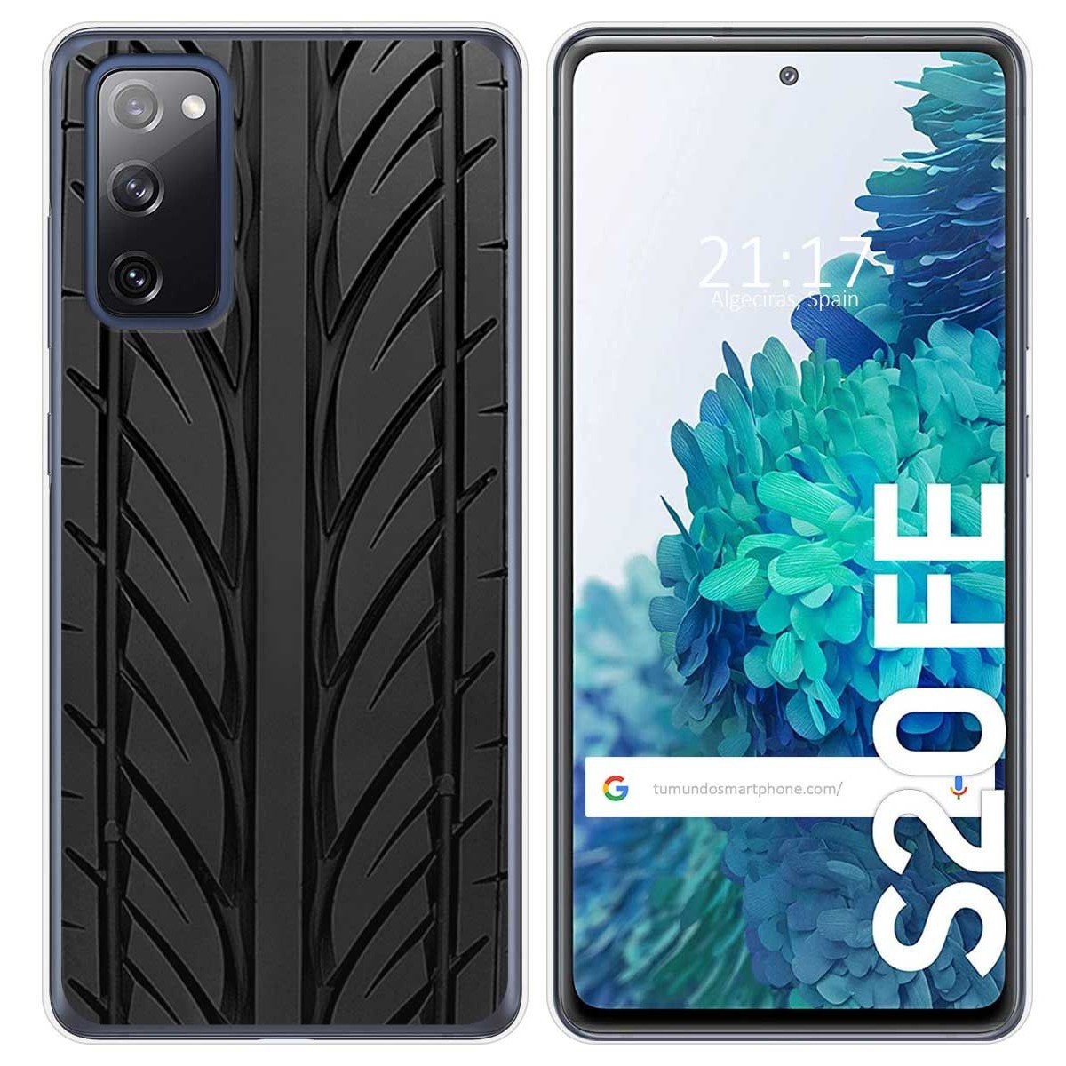 Funda Gel Tpu para Samsung Galaxy S20 FE diseño Neumatico Dibujos