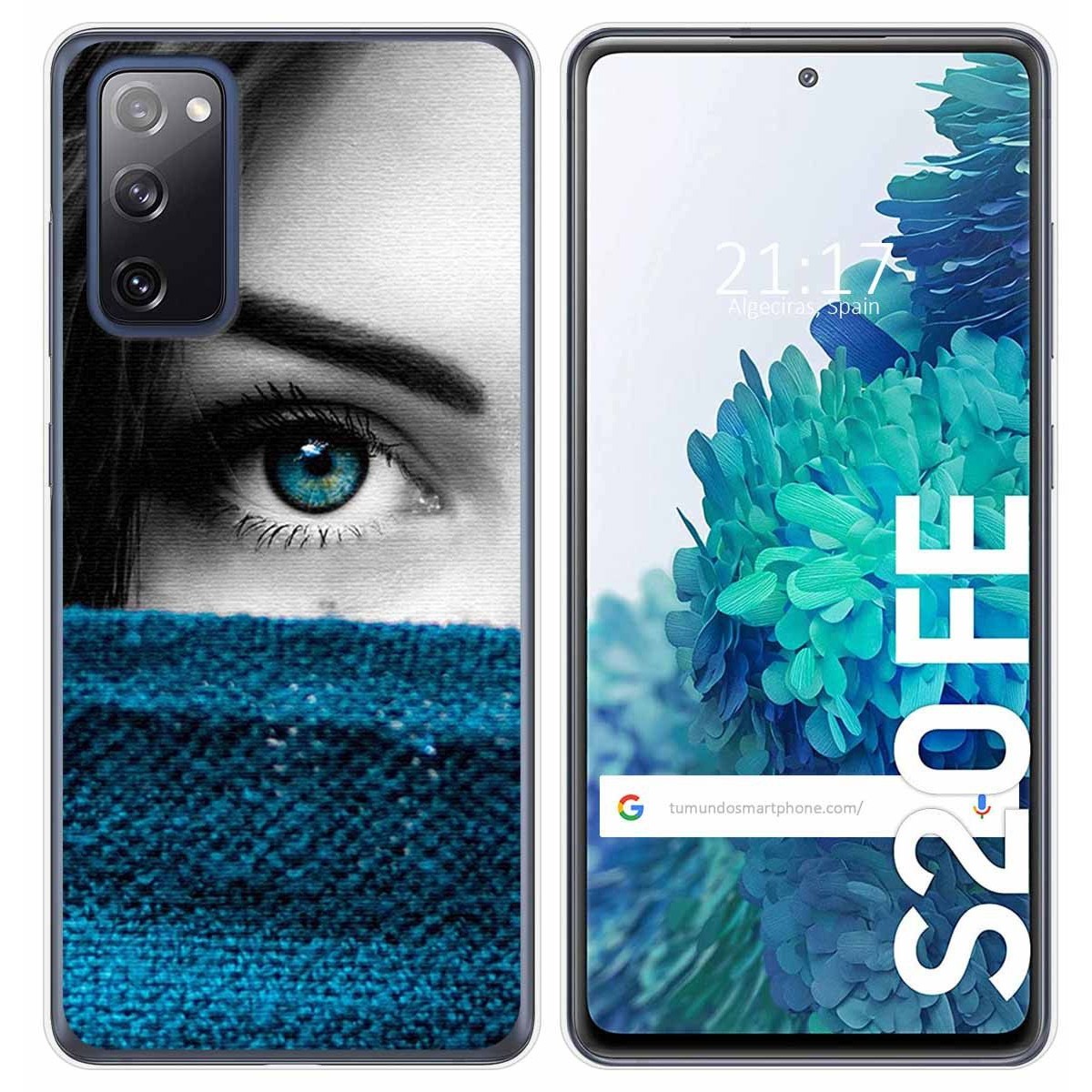 Funda Gel Tpu para Samsung Galaxy S20 FE diseño Ojo Dibujos