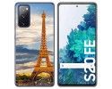 Funda Gel Tpu para Samsung Galaxy S20 FE diseño Paris Dibujos