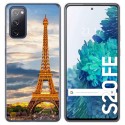 Funda Gel Tpu para Samsung Galaxy S20 FE diseño Paris Dibujos