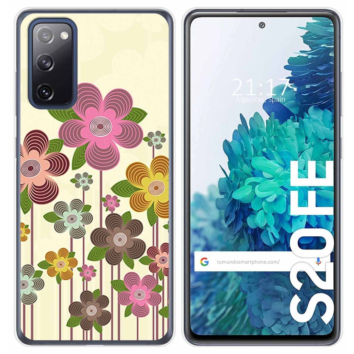 Funda Gel Tpu para Samsung Galaxy S20 FE diseño Primavera En Flor Dibujos