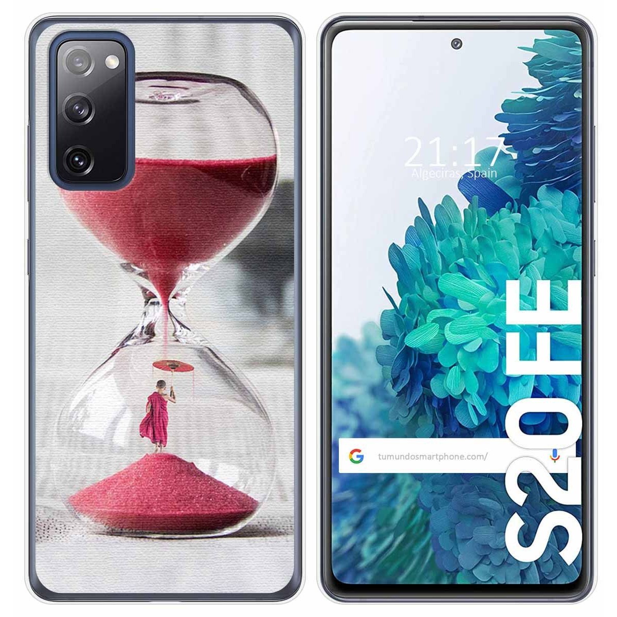Funda Gel Tpu para Samsung Galaxy S20 FE diseño Reloj Dibujos