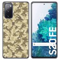 Funda Gel Tpu para Samsung Galaxy S20 FE diseño Sand Camuflaje Dibujos