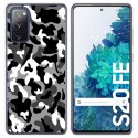 Funda Gel Tpu para Samsung Galaxy S20 FE diseño Snow Camuflaje Dibujos