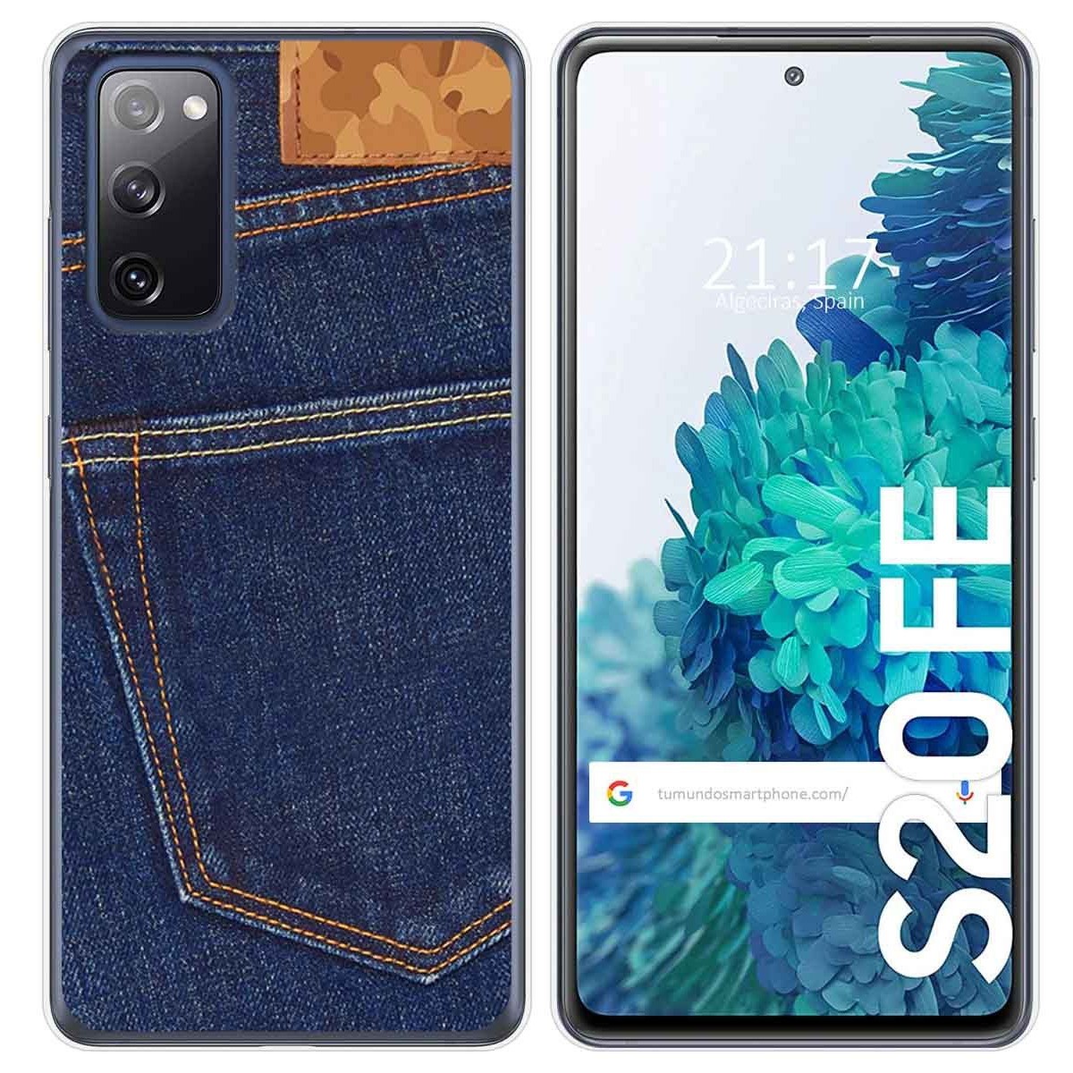 Funda Gel Tpu para Samsung Galaxy S20 FE diseño Vaquero Dibujos