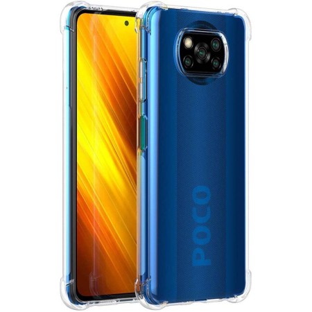 Funda Gel Tpu Anti-Shock Transparente para Xiaomi POCO X3 NFC / X3 PRO