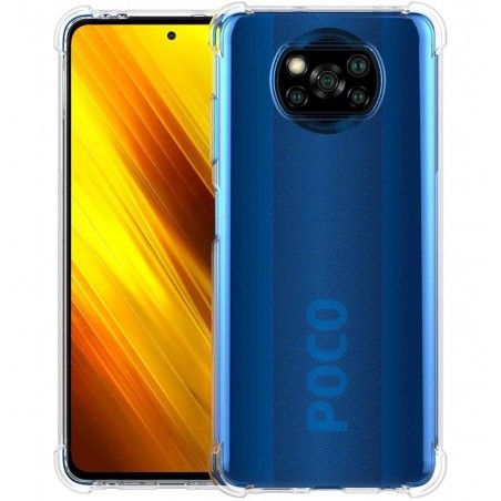Funda Gel Tpu Anti-Shock Transparente para Xiaomi POCO X3 NFC / X3 PRO
