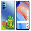 Funda Gel Transparente para Oppo Reno 4 5G diseño Coco Dibujos