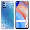 Funda Gel Transparente para Oppo Reno 4 5G diseño Mandala Dibujos