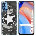 Funda Gel Tpu para Oppo Reno 4 5G diseño Camuflaje 02 Dibujos