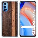 Funda Gel Tpu para Oppo Reno 4 5G diseño Madera 05 Dibujos