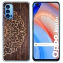 Funda Gel Tpu para Oppo Reno 4 5G diseño Madera 06 Dibujos