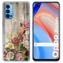 Funda Gel Tpu para Oppo Reno 4 5G diseño Madera 08 Dibujos