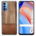 Funda Gel Tpu para Oppo Reno 4 5G diseño Madera 09 Dibujos
