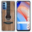 Funda Gel Tpu para Oppo Reno 4 5G diseño Madera 11 Dibujos