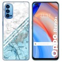Funda Gel Tpu para Oppo Reno 4 5G diseño Mármol 02 Dibujos
