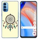 Funda Gel Tpu para Oppo Reno 4 5G diseño Atrapasueños Dibujos
