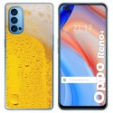 Funda Gel Tpu para Oppo Reno 4 5G diseño Cerveza Dibujos