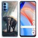 Funda Gel Tpu para Oppo Reno 4 5G diseño Elefante Dibujos