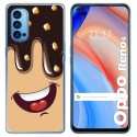Funda Gel Tpu para Oppo Reno 4 5G diseño Helado Chocolate Dibujos