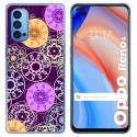 Funda Gel Tpu para Oppo Reno 4 5G diseño Radial Dibujos
