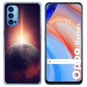 Funda Gel Tpu para Oppo Reno 4 5G diseño Tierra Dibujos