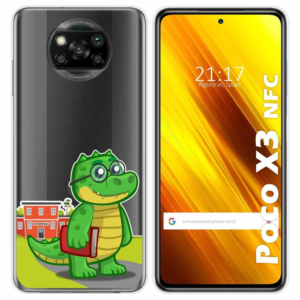 Funda Gel Transparente para Xiaomi POCO X3 NFC / X3 PRO diseño Coco Dibujos