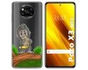 Funda Gel Transparente para Xiaomi POCO X3 NFC / X3 PRO diseño Mono Dibujos