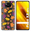 Funda Gel Transparente para Xiaomi POCO X3 NFC / X3 PRO diseño Otoño Dibujos