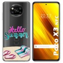 Funda Gel Transparente para Xiaomi POCO X3 NFC / X3 PRO diseño Summer Dibujos