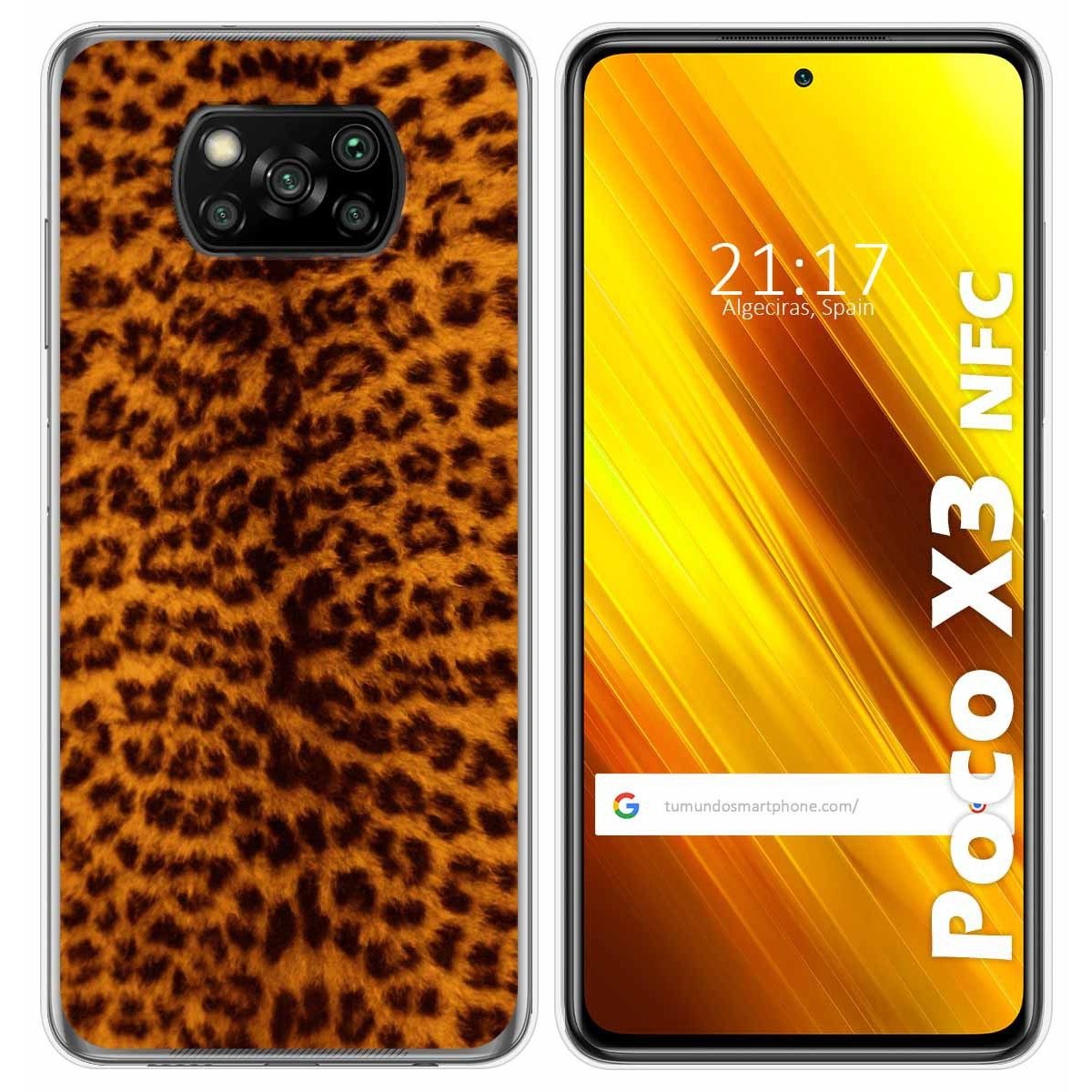 Funda Gel Tpu para Xiaomi POCO X3 NFC / X3 PRO diseño Animal 03 Dibujos