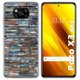 Funda Gel Tpu para Xiaomi POCO X3 NFC / X3 PRO diseño Ladrillo 05 Dibujos