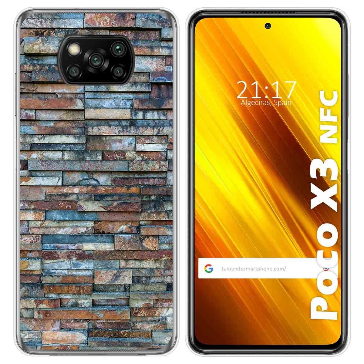 Funda Gel Tpu para Xiaomi POCO X3 NFC / X3 PRO diseño Ladrillo 05 Dibujos