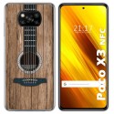 Funda Gel Tpu para Xiaomi POCO X3 NFC / X3 PRO diseño Madera 11 Dibujos