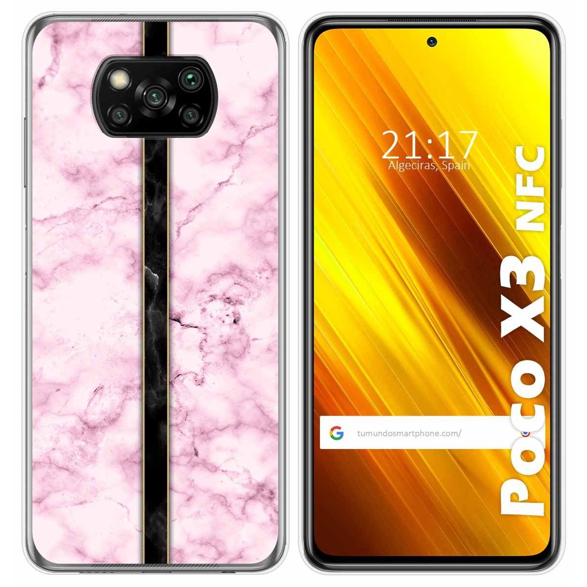 Funda Gel Tpu para Xiaomi POCO X3 NFC / X3 PRO diseño Mármol 04 Dibujos