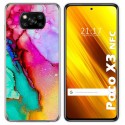 Funda Gel Tpu para Xiaomi POCO X3 NFC / X3 PRO diseño Mármol 15 Dibujos