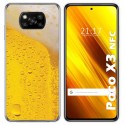 Funda Gel Tpu para Xiaomi POCO X3 NFC / X3 PRO diseño Cerveza Dibujos