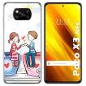 Funda Gel Tpu para Xiaomi POCO X3 NFC / X3 PRO diseño Café Dibujos