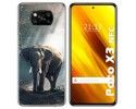 Funda Gel Tpu para Xiaomi POCO X3 NFC / X3 PRO diseño Elefante Dibujos