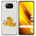 Funda Gel Tpu para Xiaomi POCO X3 NFC / X3 PRO diseño Leones Dibujos