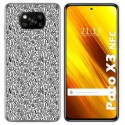 Funda Gel Tpu para Xiaomi POCO X3 NFC / X3 PRO diseño Letras Dibujos