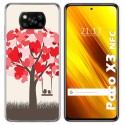 Funda Gel Tpu para Xiaomi POCO X3 NFC / X3 PRO diseño Pajaritos Dibujos
