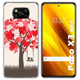 Funda Gel Tpu para Xiaomi POCO X3 NFC / X3 PRO diseño Pajaritos Dibujos