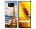 Funda Gel Tpu para Xiaomi POCO X3 NFC / X3 PRO diseño Paris Dibujos