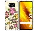 Funda Gel Tpu para Xiaomi POCO X3 NFC / X3 PRO diseño Primavera En Flor Dibujos