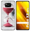 Funda Gel Tpu para Xiaomi POCO X3 NFC / X3 PRO diseño Reloj Dibujos