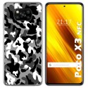Funda Gel Tpu para Xiaomi POCO X3 NFC / X3 PRO diseño Snow Camuflaje Dibujos